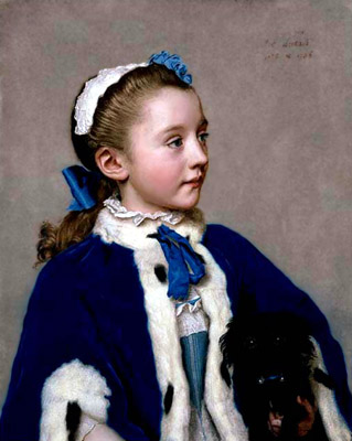 Portrait of Maria Frederike van Reede-Athlone at Seven Years of Age