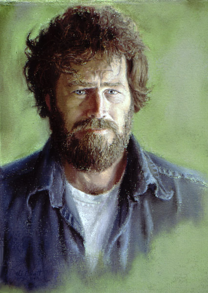 Virgil Elliott, Self Portrait at 39